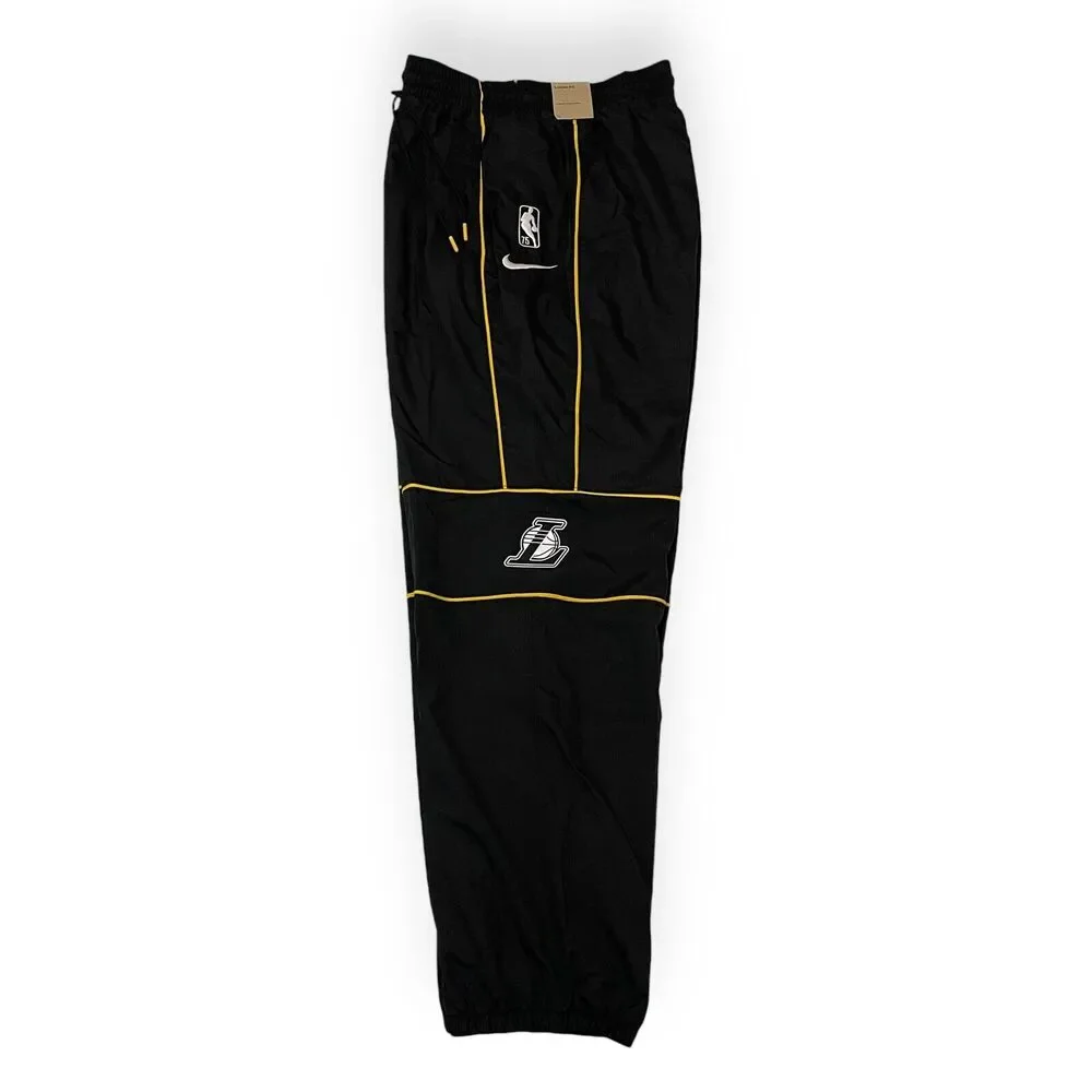 Nike Los Angeles Lakers Woven Dri-Fit Pants Black NBA 75th Anniversary Size XL - Picture 6 of 12